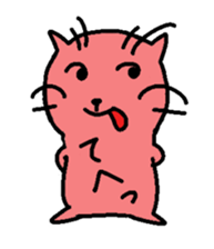 The Sticker which isn't a cat. sticker #4376097