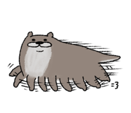 nojako's otter sticker #4376104