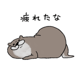 nojako's otter sticker #4376108
