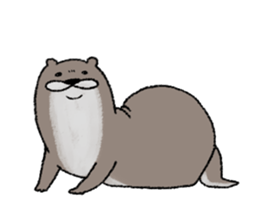 nojako's otter sticker #4376110