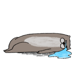 nojako's otter sticker #4376122