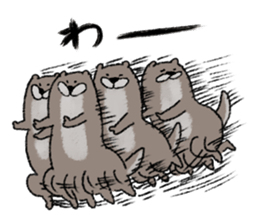 nojako's otter sticker #4376125