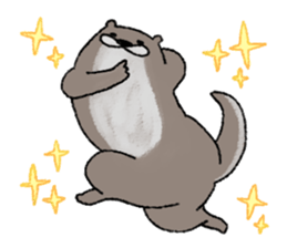 nojako's otter sticker #4376138