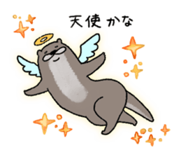 nojako's otter sticker #4376139