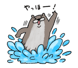 nojako's otter sticker #4376142