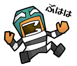 Masked Prisoner Sticker sticker #4376198