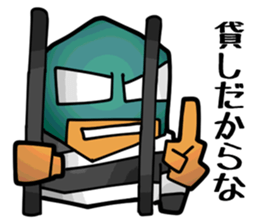 Masked Prisoner Sticker sticker #4376219