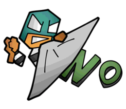 Masked Prisoner Sticker sticker #4376223