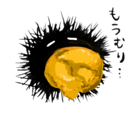 sea urchin! sticker #4376323