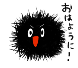 sea urchin! sticker #4376326