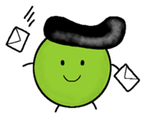 greegent pea MAMEZOU sticker #4376786