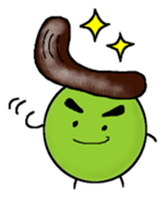 greegent pea MAMEZOU sticker #4376791