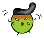 greegent pea MAMEZOU sticker #4376808