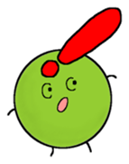 greegent pea MAMEZOU sticker #4376814