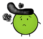 greegent pea MAMEZOU sticker #4376816