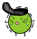 greegent pea MAMEZOU sticker #4376822
