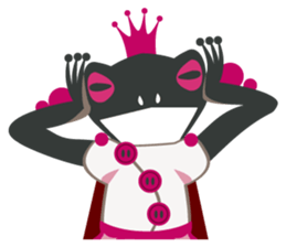 Darkness Frog Prince 2 sticker #4376873
