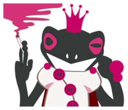 Darkness Frog Prince 2 sticker #4376874