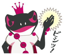 Darkness Frog Prince 2 sticker #4376892