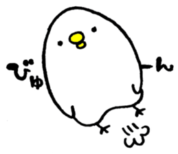 Piyokichi of chick sticker #4376918