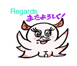 So cute ! JAPANESE PANCAKE DEVILFISH!! 2 sticker #4377175