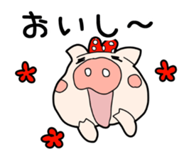 pig TV sticker #4377451