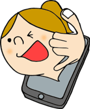 My wife in daily life sticker #4378167