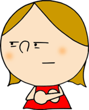 My wife in daily life sticker #4378168