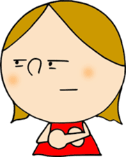 My wife in daily life sticker #4378168