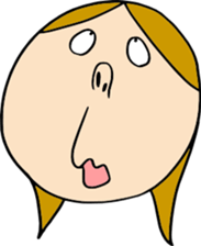 My wife in daily life sticker #4378183