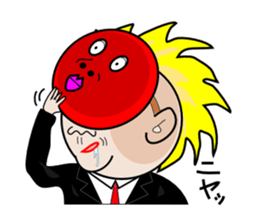 Mr.mysterious mask trout sticker #4378386