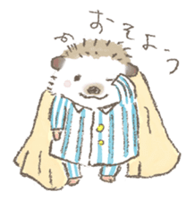 Hedgehog, my name Fu-kun. Part 2 sticker #4379309