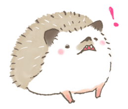 Hedgehog, my name Fu-kun. Part 2 sticker #4379329