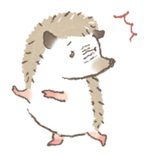 Hedgehog, my name Fu-kun. Part 2 sticker #4379336
