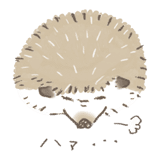 Hedgehog, my name Fu-kun. Part 2 sticker #4379339