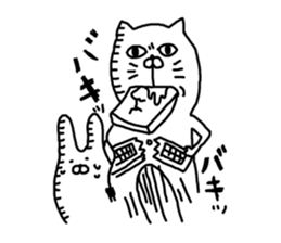 Three animals Sticker 2 sticker #4379668