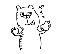 Three animals Sticker 2 sticker #4379669