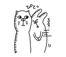 Three animals Sticker 2 sticker #4379698