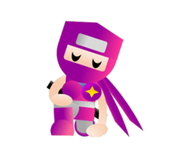 Princess and the Ninja sticker #4379708