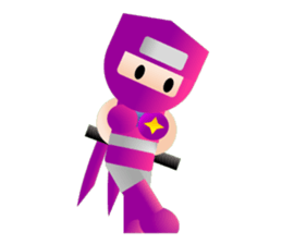 Princess and the Ninja sticker #4379711