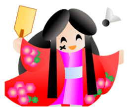 Princess and the Ninja sticker #4379715