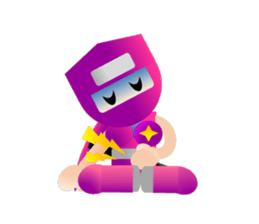 Princess and the Ninja sticker #4379717