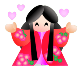 Princess and the Ninja sticker #4379718