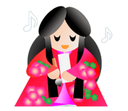 Princess and the Ninja sticker #4379721