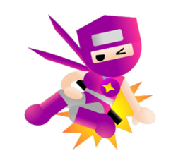 Princess and the Ninja sticker #4379723