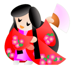 Princess and the Ninja sticker #4379733