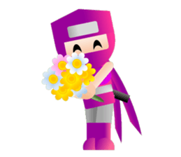 Princess and the Ninja sticker #4379735