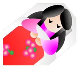 Princess and the Ninja sticker #4379736