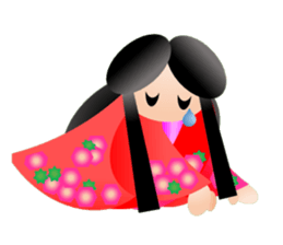 Princess and the Ninja sticker #4379739