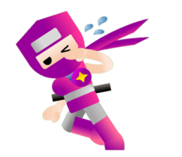 Princess and the Ninja sticker #4379741